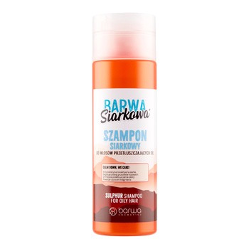 Barwa Siarkowa, szampon siarkowy, przeciwłojotokowy, 180 ml
