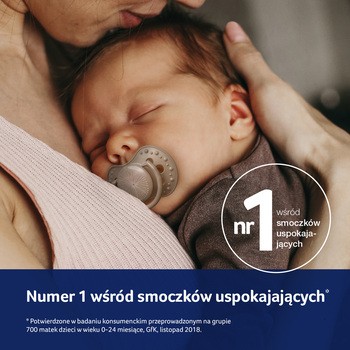 Canpol Lovi, smoczek uspokajający silikonowy, dynamiczny, Harmony, girl, 6-18m, 2 szt.