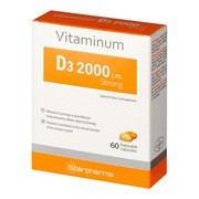 Starpharma Vitaminum D3 2000 j.m. Strong, kapsułki, 60 szt.