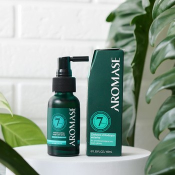 Aromase, ziołowy spray chłodzący do pielęgnacji skóry głowy, 40 ml