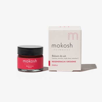 Mokosh balsam do ust, malina, 15 ml