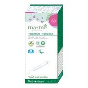 Masmi, tampony bawełniane z aplikatorem, Super, 14 szt.