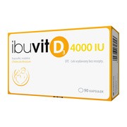 Ibuvit D3 4000 IU, 4000 IU, kapsułki miękkie, 90 szt.