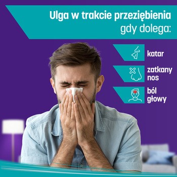 Ibuprom Zatoki Tabs, 200 mg+6,1 mg, tabletki drażowane, 24 szt.