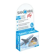 Sanohra Fly, zatyczki do uszu dla dorosłych, średnie, 1 para