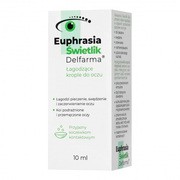 Euphrasia Świetlik Delfarma, łagodzące krople do oczu, 10 ml