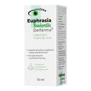Euphrasia Świetlik Delfarma, łagodzące krople do oczu, 10 ml