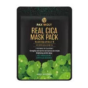 Pax Moly Real Cica Mask Pack, maska w płachcie z wyciągiem z wąkroty azjatyckiej, 25 ml