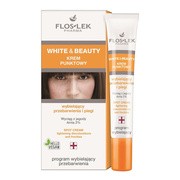 Flos-Lek Pharma White&Beauty, krem punktowy wybielający przebarwienia i piegi, 20 ml