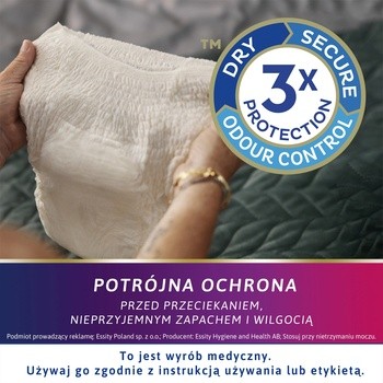 Majtki chłonne TENA Lady Pants Plus Creme, rozmiar M, 30 szt.