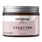 Ownwai Kreatyna - Jabłczan Kreatyny, kapsułki, 240 szt.