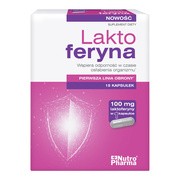 NutroPharma Laktoferyna, kapsułki, 15 szt.