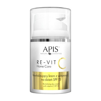 Apis Re-Vit C Home Care, rewitalizujący krem z witaminą C na dzień SPF 15, 50 ml