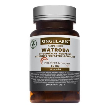 Singularis Wątroba fitosomalny kompleks Superior, kapsułki, 30 szt.