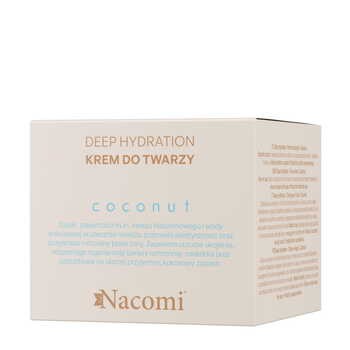 Nacomi Coconut Deep hydration, krem do twarzy, 40 ml