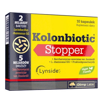 Olimp Kolonbiotic Stopper, kapsułki, 10 szt.
