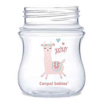 Canpol Easy Start Toys, butelka szerokootworowa, antykolkowa, zielona, 120 ml