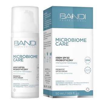Bandi Microbiome Care, krem probiotyczny SPF 30, 50 ml