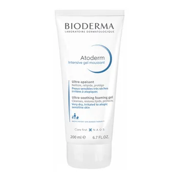 Bioderma Atoderm Intensive Gel moussant, łagodny żel oczyszczający i natłuszczający, 200 ml