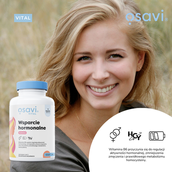 Osavi Wsparcie Hormonalne Kobieta, kapsułki, 60 szt.