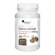 Aliness Czarny czosnek fermentowany 400 mg, kapsułki, 100 szt.