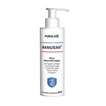 Manusan, płyn dezynfekujący, 200 ml