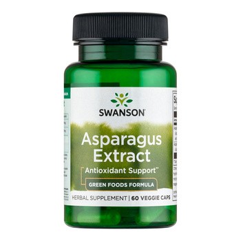 Swanson Asparagus Extract, kapsułki, 60 szt.