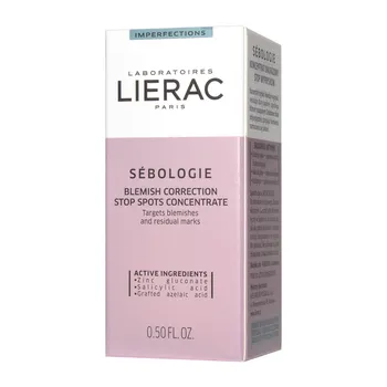 Lierac Sebologie, koncentrat dwufazowy stop wypryskom, 15 ml