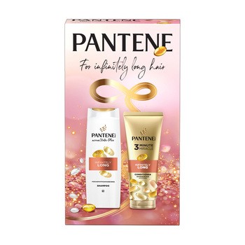Zestaw Pantene Infinitely Long Szampon 400 ml + Odżywka 220 ml