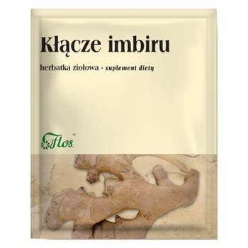 Flos Kłącze imbiru, herbatka ziołowa, 50 g