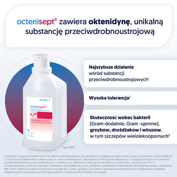 Octenisept, płyn na skórę, 1000 ml