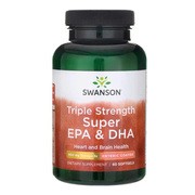 Swanson Triple Stenght Super EPA&DHA - Enteric Coated, kapsułki, 60 szt.