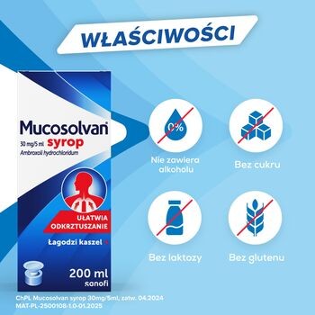 Zestaw 2x Mucosolvan + Mucosolvan Mini