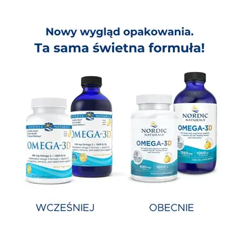 Omega-3D, Lemon, 690 mg, kapsułki, 60 szt.