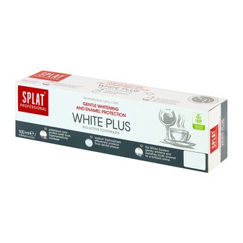 Splat White Plus, pasta do zębów, 100 ml