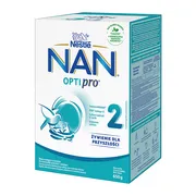 Mleko Nan Optipro 2, mleko modyfikowane po 6 m-cu, proszek, 650 g, (2 x 325 g)