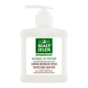 Biały Jeleń, hipoalergiczne mydło w płynie, 500 ml