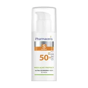 Pharmaceris S Medi Acne Protect, ultra ochronny krem do twarzy i okolic oczu SPF 50+, 50 ml
