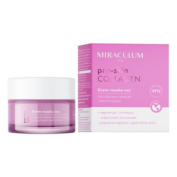 Miraculum Pro-Skin Collagen, krem - maska na noc, 50 ml