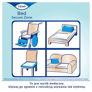 TENA Bed Plus OTC Edition, podkłady chłonne, 60 x 60 cm, 5 szt.
