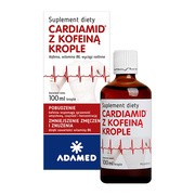 Cardiamid z kofeiną, krople doustne, 100 ml