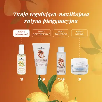 Orientana, olejek do demakijażu twarzy i oczu złota pomarańcza, 150 ml