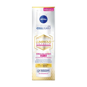 Nivea Cellular Luminous 630, krem na dzień SPF 50, 40 ml