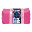 Zestaw Nivea Beauty Collection, kremowy żel pod prysznic, 250 ml + antyperspirany roll-on, 50 ml + krem do rąk, 100 ml + mleczko do ciała, 250 ml