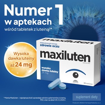 Maxiluten, tabletki, 30 szt.