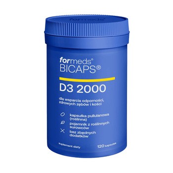 Formeds Bicaps D3 2000, kapsułki, 120 szt.