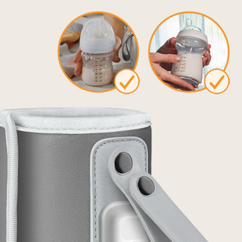 Lionelo Thermup Go Plus podgrzewacz do butelek, grey, 1 szt.