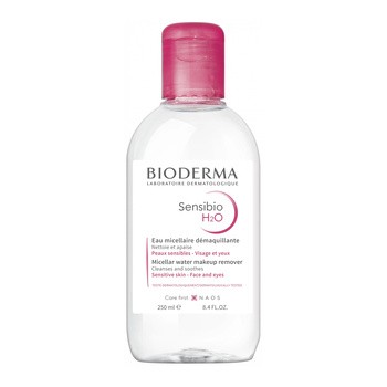 Zestaw Bioderma, Photoderm AR, krem tonujący koloryzujący SPF 50+ do skóry naczyniowej, kolor naturalny, 30 ml + Sensibio H2O, woda micelarna do oczyszczania i demakijażu skóry wrażliwej, 250 ml