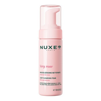 Nuxe Very Rose, lekka pianka oczyszczająca, 150 ml