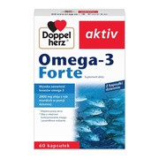 Doppelherz aktiv Omega-3 Forte, kapsułki, 60 szt.